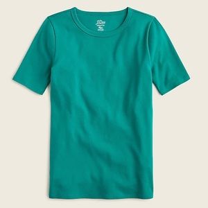 J. Crew Irish Clover slim perfect tee